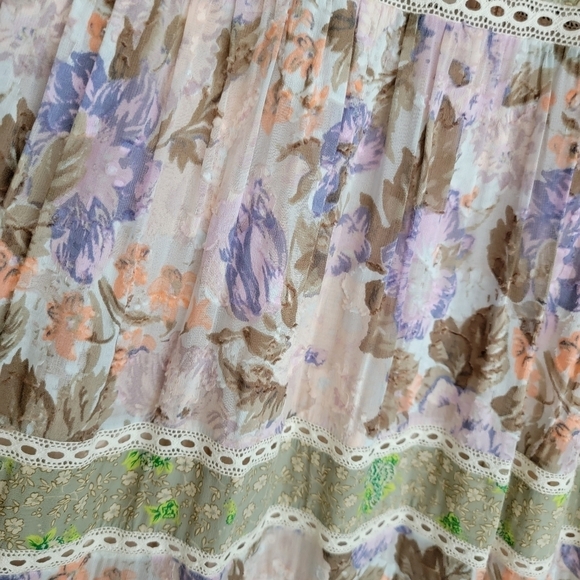 Rebecca Taylor Mixed Print Dress size 6 NWT - Picture 7 of 10